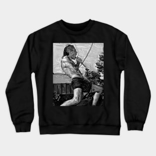 Maynard 2 B+W Crewneck Sweatshirt